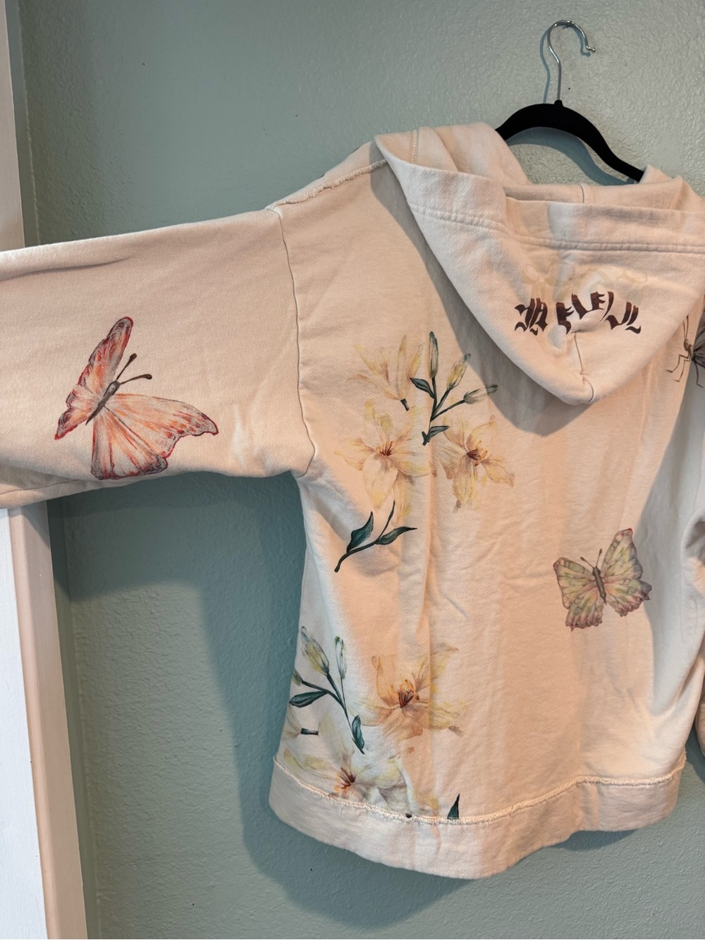 NWT Free People We The Free X Juliet Johnstone Hoodie Size-Medium - Picture 10 of 16